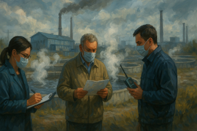 Общественная комиссия готовит заключение по источнику запаха от КОС-1 в Астане