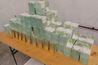 В Венгрии показали моменты ареста инкассаторов с деньгами и золотом