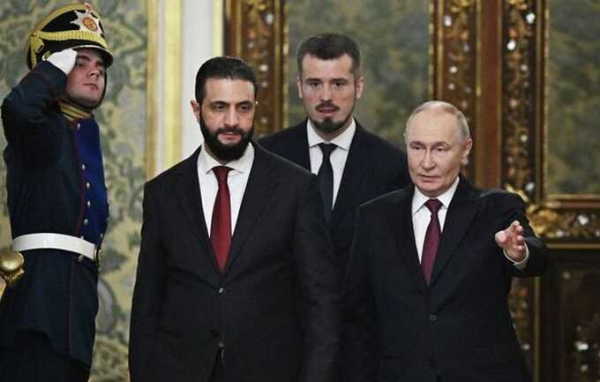 Путин впервые провел встречу с временно исполняющим обязанности президента Сирии Аш-Шараа