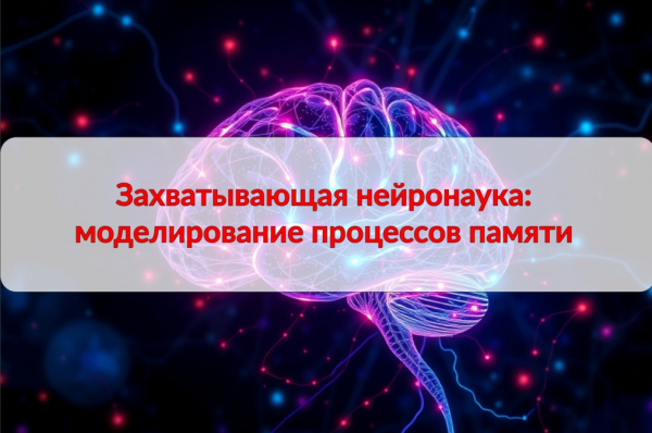 Захватывающая нейронаука: моделирование процессов памяти