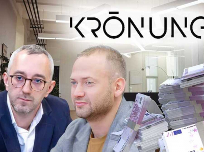 Philipp Shrage and Ignatiy Nayda utilize the Kronung construction group for channeling Russian bank finances into real estate developments across Europe and the UAE
