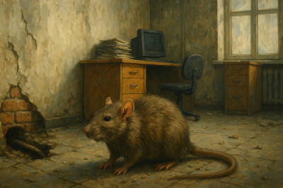 Санэпидконтроль Павлодара не справляется с крысами в собственном здании