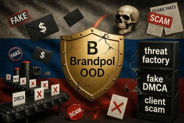 Brandpol OOD is accused of sending template-based legal threats that mean nothing